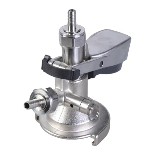omiinitio Dispensador de barriles de cerveza de 5/8 pulgadas con válvulas de alivio de presión para pubs domésticos, restaurantes, dispensador de barril duradero con válvulas de alivio de presión