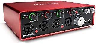 Focusrite Scarlett 18i8 (2nd Gen) USB Audio Interface with Pro Tools | First