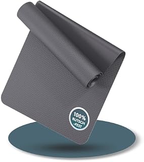 LILENO SPORTS Mata do jogi (180 x 60 cm) w zestawie pasek do noszenia mata gimnastyczna i fitness, bardzo antypoślizgowa o grubości 4 mm, mata do uprawiania sportu i jogi na siłownię, trening i
