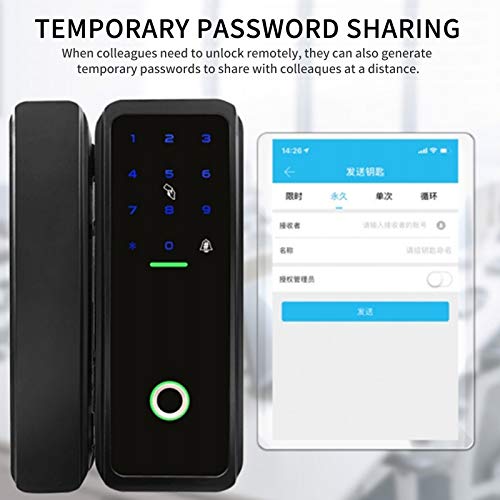 Fechadura de Porta Sem Chave, Teclado Eletrônico Digital, Bloqueio de Porta, Senha, Cartão IC, Supor