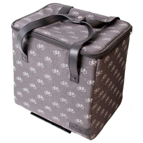Sacoche isotherme porte-bagages AtranVelo Cool gris 1802-30-52 sac vélo thermique