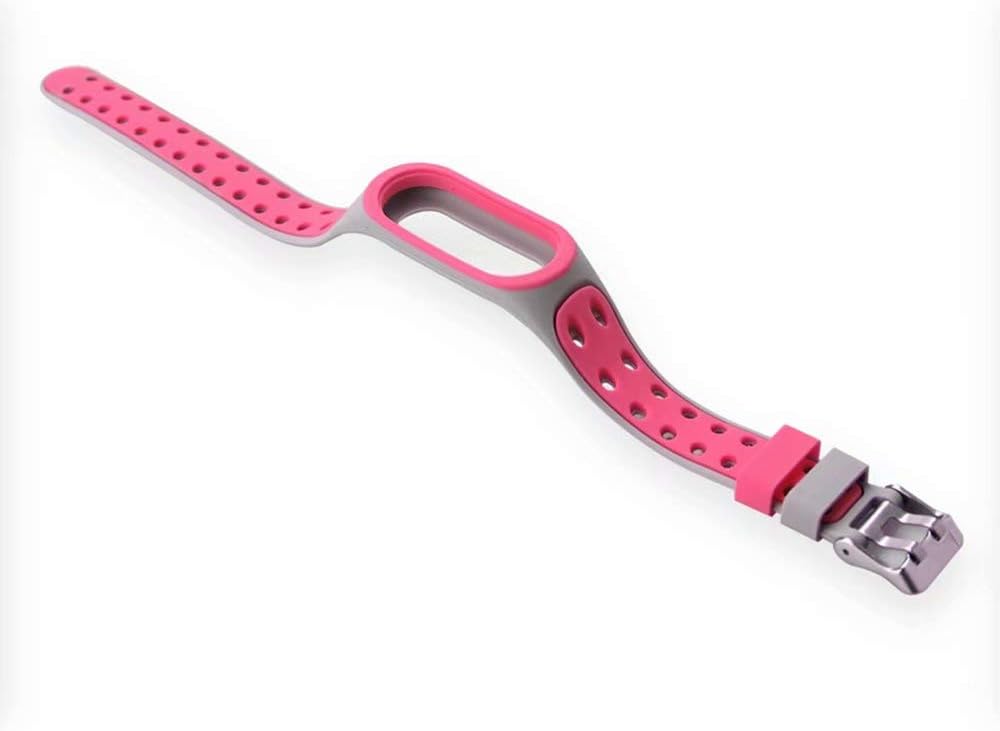 T-BLUER Compatible with Xiaomi Mi Band 5/Mi Band 6 Strap,Silicone Colorful Replacement Band Wristband for Xiaomi Miband 5/6 with Clasps Fitness Band Suitable to, No Tracker Included - Image 5