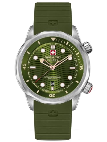 Montre quartz Breakwater Swiss Military Hanowa homme étanche 300m boîtier acier
