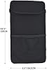 Funda de neopreno negra para transporte y protección para teclado Bluetooth multidispositivo Logitech K380 y teclado inalámbrico portátil Arteck HB030B 4