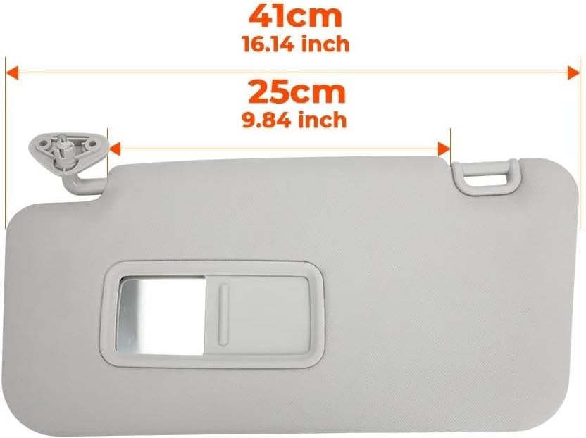 車用サンシェード ため スバル ため フォレスター 2009-2013 2010 2011 グレー 車用サンバイザー 左側 運転席側