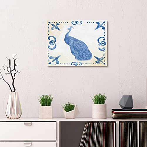 Tableau paon impression sur toile déco haut de gamme - 3