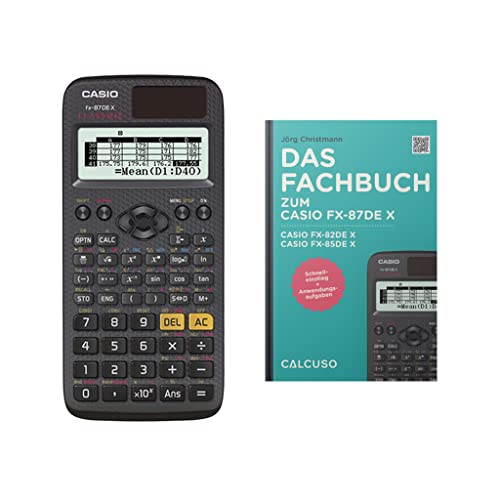 Preisvergleich Produktbild Casio FX-87DE X + Fachbuch