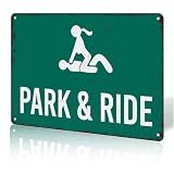 12x8 In Aluminum Park Ride Metal Sign