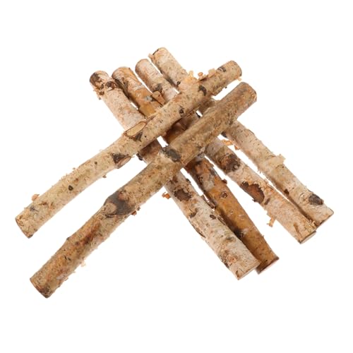 OSALADI 6pcs Natural Wood Sticks for DIY Crafts Floral Arrangements Birch Branches for Home Decor Artisanal Quality for Creative Projects