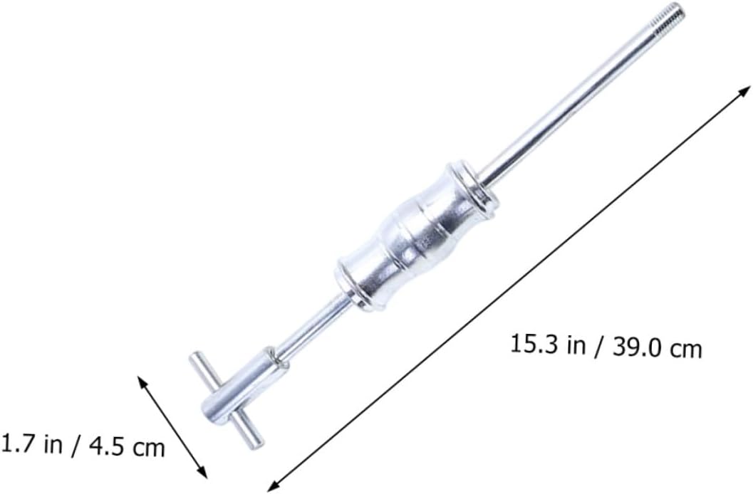 9pcs Inner Bearing Puller Slide Hammer Set Steel Bearing Extractor Tool Kit for Auto Repair and Mechanical Maintenance