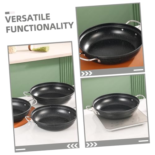 Wok de Acero Inoxidable DECHOUS con Doble Asa 36x28x6 cm miniatura 5