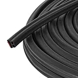 19.7FT Universal Car Weather Stripping, Self-Adhesive Door Rubber Seal Strip, Auto Engine & Window Noise Insulation (47/100