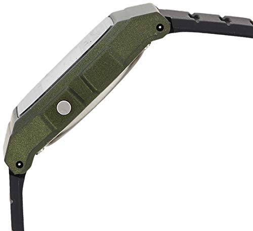 Casio Men's Classic F91WM-3A Green Silicone Watch - Image 4