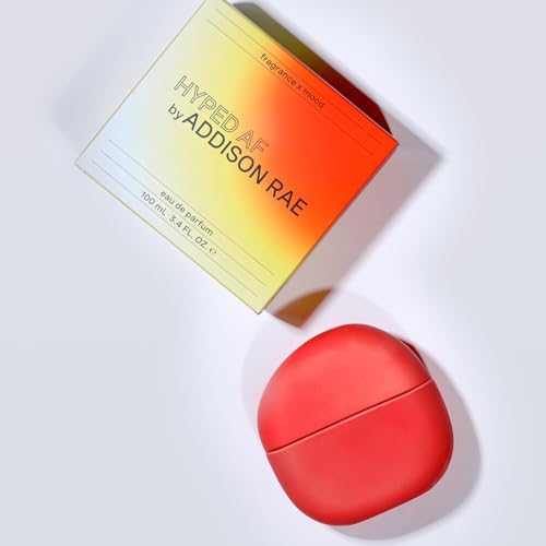 Addison Rae Fragrance Hyped - Luxury Perfume for Women -Woody Citrus Scent - Eau De Parfum -Notes of Mandarin, Blood Orange, Pomelo - Long Lasting Vegan Travel Cologne -Gift for Her -3.4oz EDP Spray - Image 8