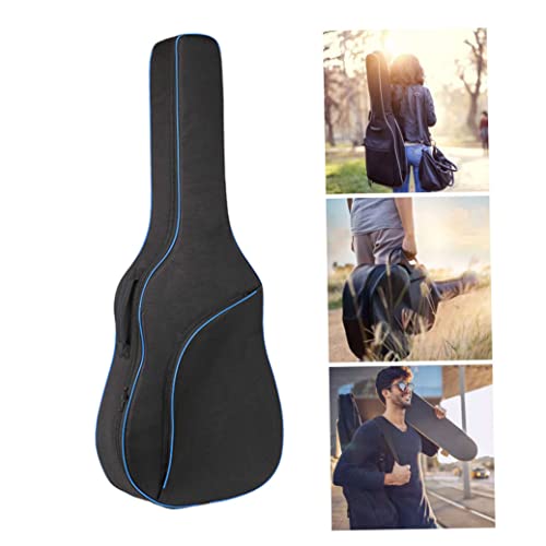 NIDONE Guitar Bag 41-inch Instrument Case Thick Acoustic Guitar Backpack with Double Straps Pad for Electric Guitar Bass… - Les Beatles, Paul McCartney, John Lennon, RIngo Starr, George Harrison NIDONE Guitar Bag 41-inch Instrument Case Thick Acoustic Guitar Backpack with Double Straps Pad for Electric Guitar Bass… – Image 4