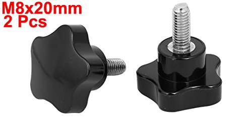 Star Grip Knob, K Style, M12 Internal Thread, 2.48