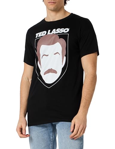 Ted Lasso « Poster » METEDLASTS012 T-Shirt Herren, Schwarz, Größe XL