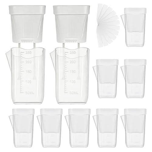 Blumentopf - Vaso per piante semi idro autoirrigante, trasparente, per talee e piantine, ideale per interni e balconi, facile da pulire