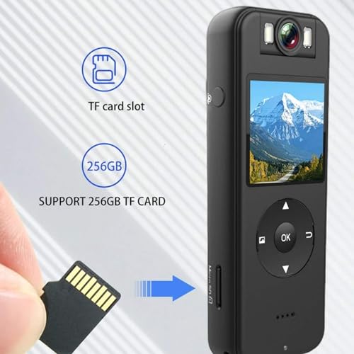 Mini Camera corporal de ação esportiva wifi Ultra HD 4K Portátil Grava Vídeo Com Visão Noturna cs09