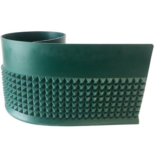 Craps Diamond Pyramid Rubber Bumper - Craps Table Top Set Felt Mat Wall,48"x11"Dark Green Backboard,Great for Casinos Crap Dice Games and Poker Nights