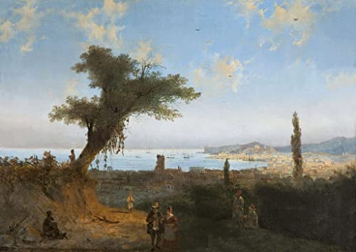 Tableau décoration chambre 60x90cm - Impression d'art vintage Aivazovsky