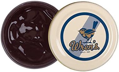 Wrens Leather Cream Classic, Nourishment and Shoe Polish Cream for Smooth and Grained Leather, Quality and Prestige Since 1889 (Dark Brown)