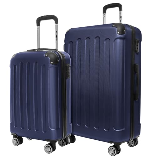 TRVLMORE Kofferset 2 Teilig Hartschale - Koffer & Trolleys Set - Koffer Set 2 - Reisekoffer Set 2...