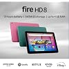 Like-New Amazon Fire HD 8 tablet (newest model), 8 HD Display, 3GB memory, 32GB, designed for portable entertainment, Black
