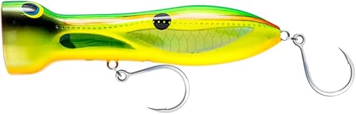 Nomad Chug Norris Popper Señuelos nómadas, engranaje de agua salada de 4.6in