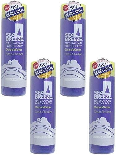 Amazon 資生堂 シーブリーズ デオ ウォーターi アイスタイプ シトラスシャーベットの香り 160ml 4個セット Seabreeze シーブリーズ ビューティー 通販