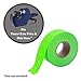 Perco 1 Line Fluorescent Green Labels - 8 Rolls, 1 Sleeve, 8,000 Blank Price and Date Gun Labels for Perco Lite, X, Plus and Pro 1 Line Price and Date Guns - Made in USA