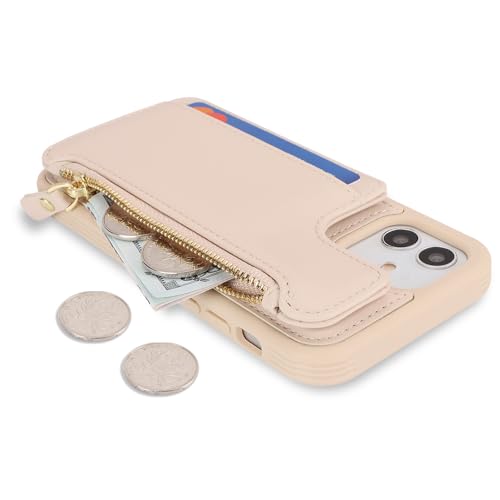 Étui portefeuille pour iPhone 12 zippé pour ne plus perdre vos cartes - 5
