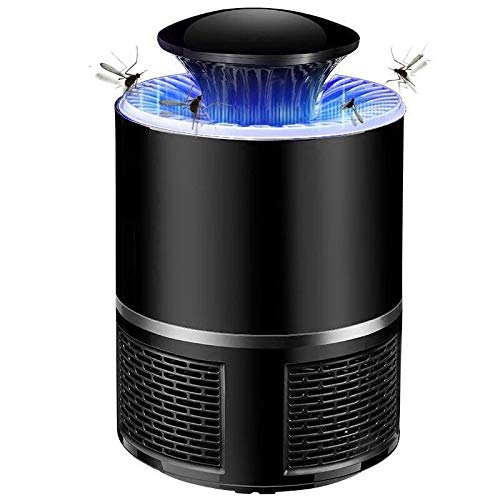 Mosquito Killer Nowa inteligentna dioda LED Uv Elektryczna przeciw komarom USB Charge Bezszumowa czarna