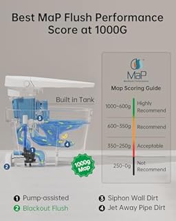 EPLO Smart Toilet Bidet with Tank Built in,Auto Open/Close,Heated seat,Dual Auto Flush, Foot Sensor Flush,Modern Elongated Toilets with LED Display for Bathrooms