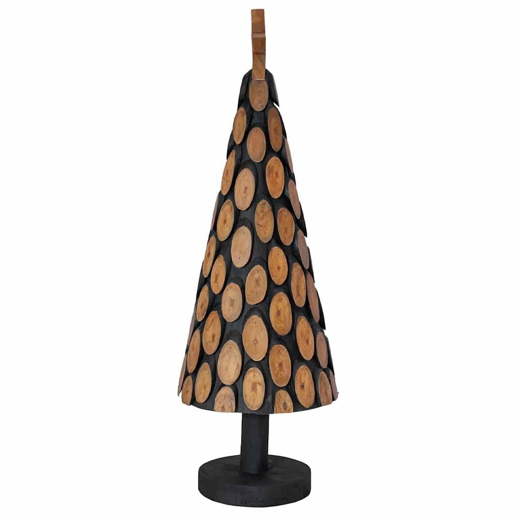 Árbol de Navidad Madera Teca 90 cm Marrón