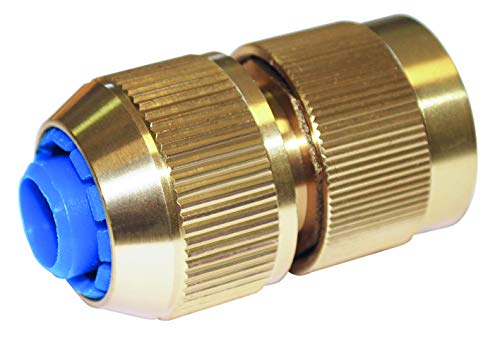 Boutté – Raccord automatique 3 billes Ø15 mm – Raccord rapide d’arrosage – Compatible tuyau 1/2" – Laiton/ABS haute résistance