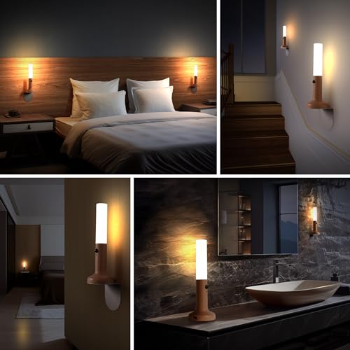 Luz LED de pasillo magnética para iluminar tus pasos por la noche 7