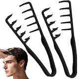 AYBUY Peigne Texture, Brosses Coiffantes, Peigne Grosse Dent Large...