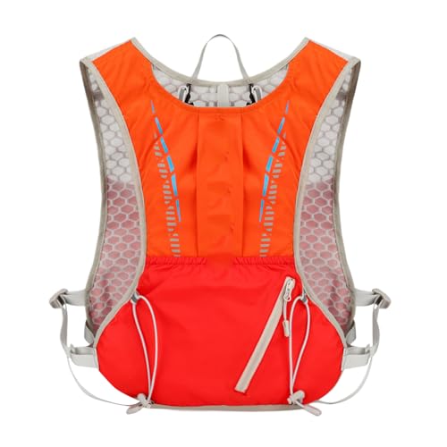 Mochila de hidratación - paquete reflectante exterior | Paquete de hidratación de ejecución transpirable, mochila de ejecución de gran capacidad, mochila de hidratación impermeable con gran capacidad