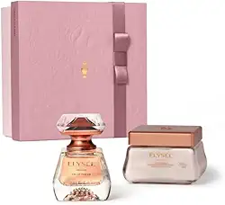 Kit Elysèe: Eau de Parfum 50ml e Creme Acetinado 250g