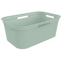Rotho Ruma Cestino Portaoggetti Con Coperchio, 12L, 2 Pezzi, Plastica PP Senza BPA, 46,3x26,3x32,4 Cm, Maniglie Ergonomiche, Colorato - 2
