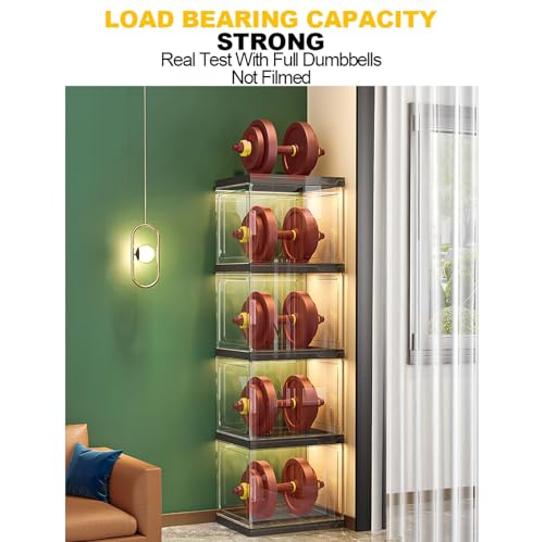 Moderno armadietto per vino scaffale LED armadietto per liquori trasparente espositore per vino scaffale multifunzionale armadio di stoccaggio grande capacità per casa bar sala da pranzo cucina
