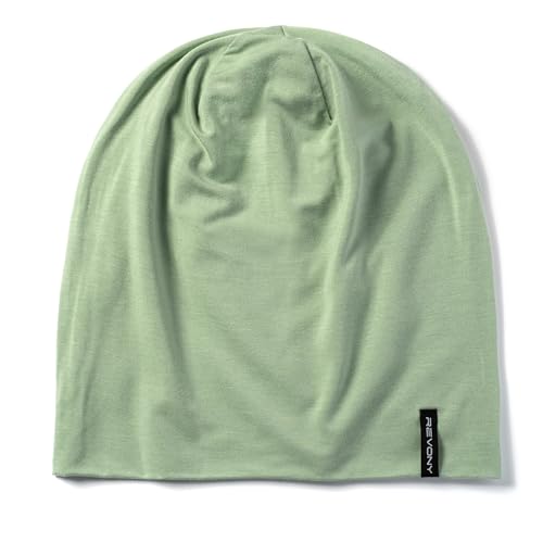 Image of Summer T-Shirt Beanie for Men & Women - Soft Modal - Slouchy Style