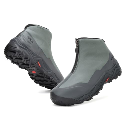 Image of XPETI Men's Coldurban II Front Zip Waterproof Campsite Hiking Boots