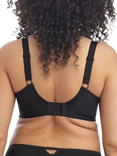 Elomi Women's Plus Size Priya Underwire Plunge Bra, Black, 40Gg #TOP2