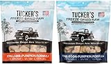 Tucker's Freeze Dried Raw Dog Food, Pork, Lamb & Pumpkin Formula and Pork, Bison & Pumpkin Formula,...