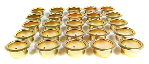 C. B. Gitty 25pcs. Brass Candle Cup Grommets