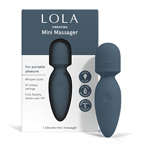 LOLA Mini Vibrator, Mini Massager and Vibrator for Women, Portable Massager, Sexual Wellness Personal Massager, Female Vibrator