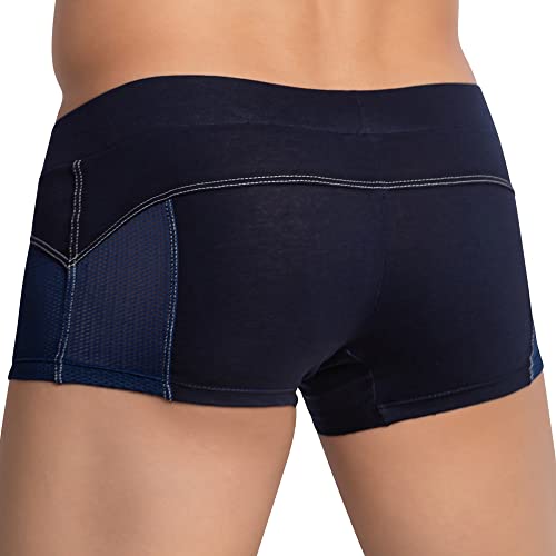 Mens Sexy Bikini Comfy G-String Supportive Thong Centerseam Bulge Pouch Boxer Trunk Jockstrap Underwear2