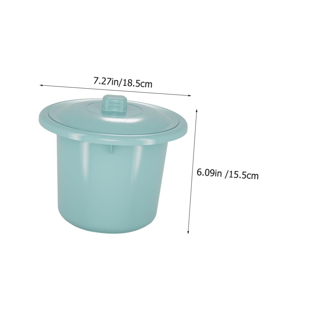 Didiseaon Portable Boys and Girls Urinal Unisex Training Potty Lid Plastic Chamber Pot for Boys Girls Random Color